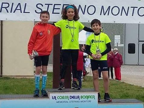 Eugenio Dondi e Kevin Dal passo sul podio della Corsa della Bonifica 2019