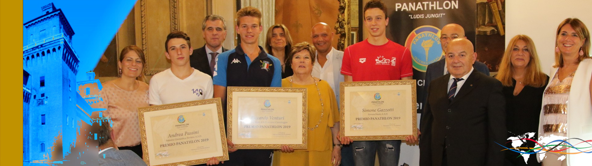 I premiati ai Premi Panathlon 2019