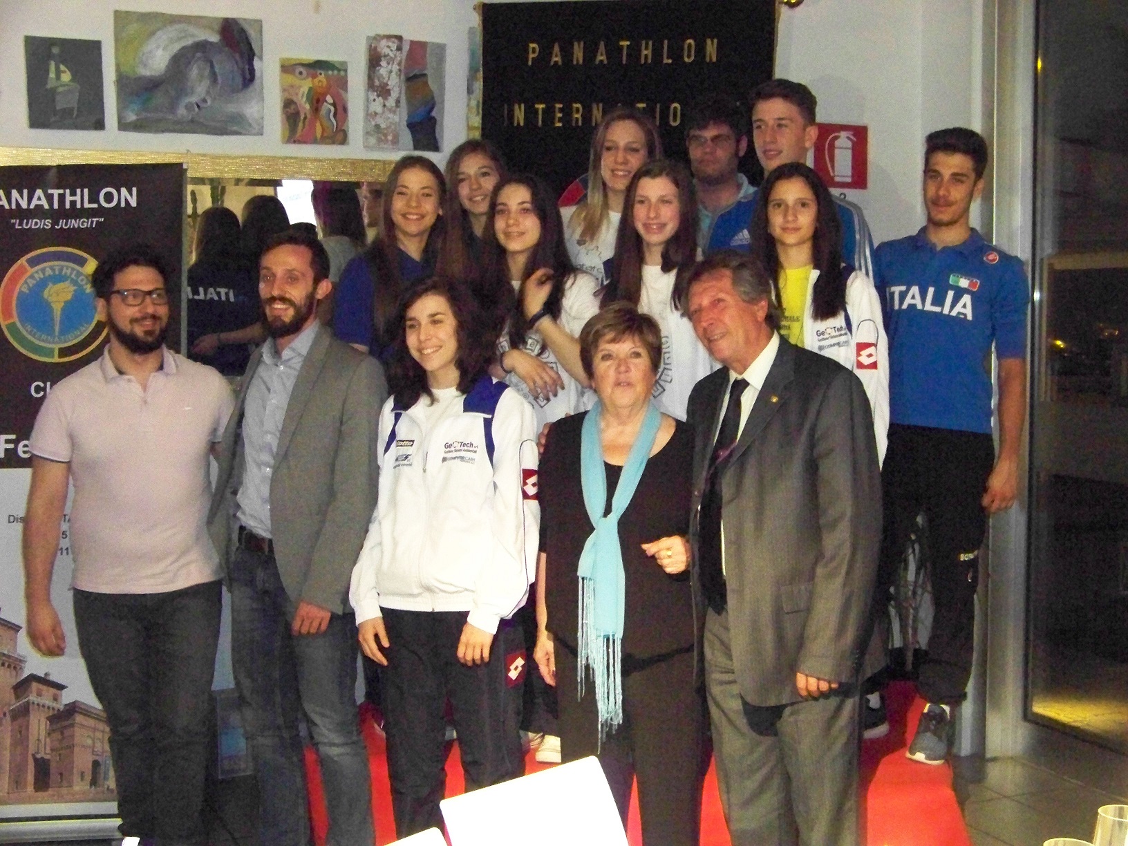 Premi Panathlon 2015 foto di gruppo